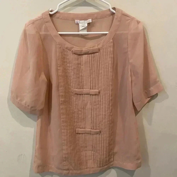 Paul & Joe Sister Sheer Blouse with bow detail - Picture 1 of 4